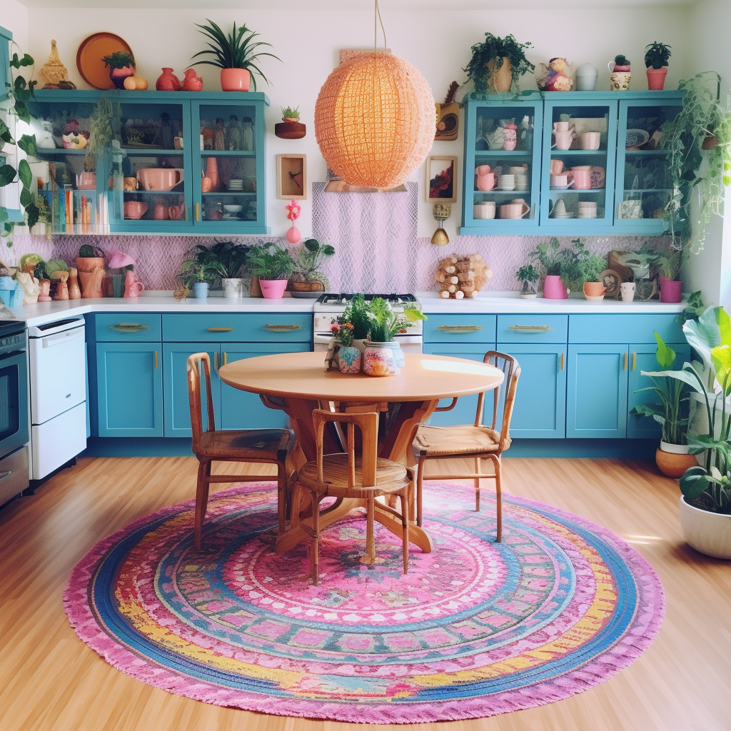 Whimsical Kitchens Infusing Bohemian And Hippie Vibes Gorillas DIY Jobs   Hippie Boho Chic Kitchen 18 